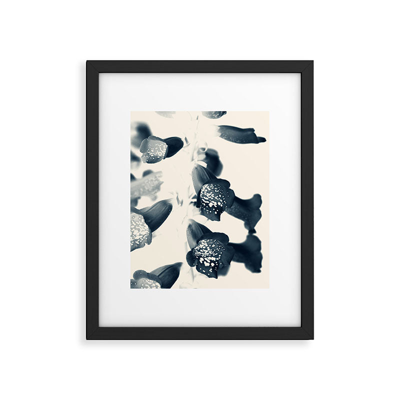Cyan Foxglove #2 Framed Art Print Gallery Image 5