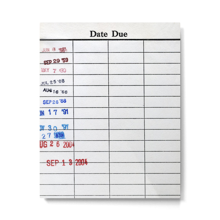 Date Due #2 - Retro Photograph Metal Print Gallery Image 1