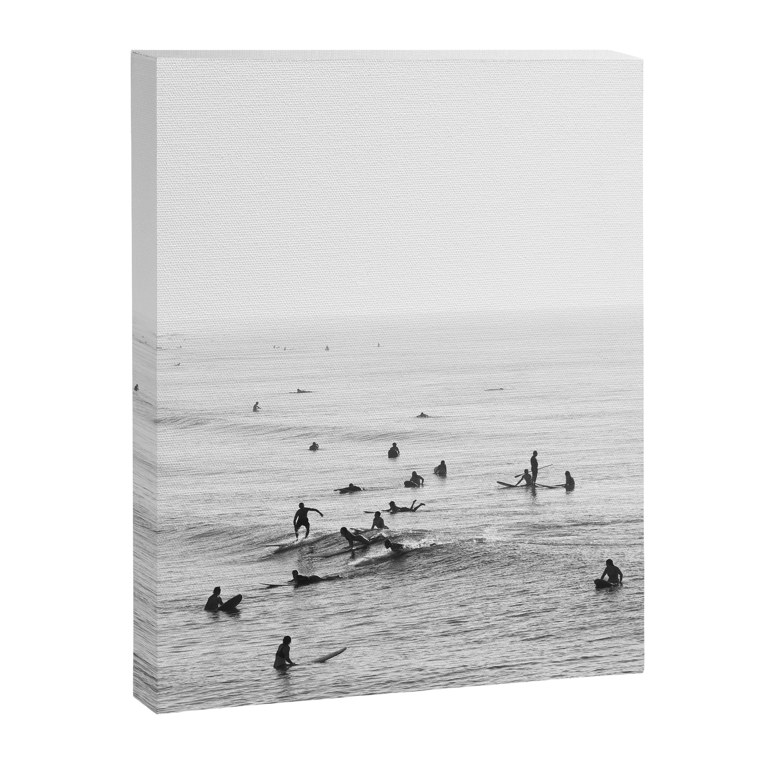 Everyone Is Here - Modern Surf Photograph Canvas Print Gallery Image 8