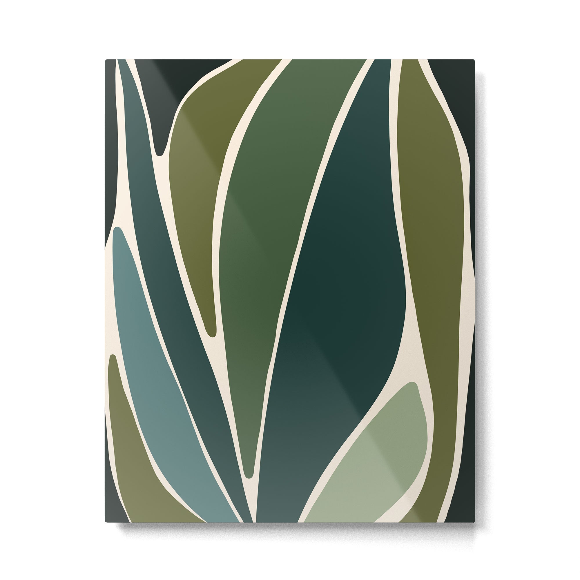 Evolve - Modern Abstract Print Metal Print Gallery Image 4