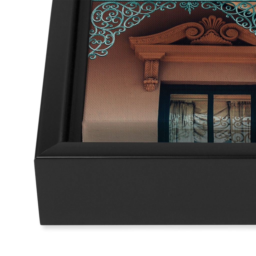 Facade Framed Canvas Print Gallery Image 3