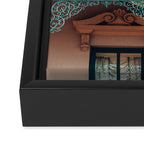 Facade Framed Canvas Print Gallery Image 3