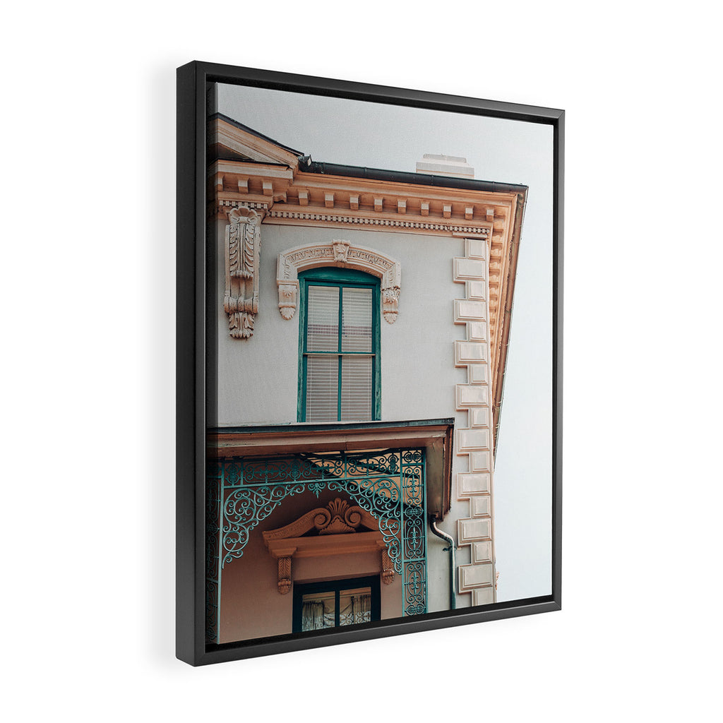 Facade Framed Canvas Print Gallery Image 2