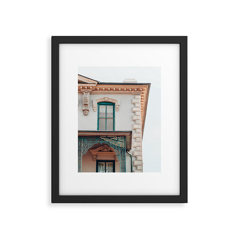 Facade Framed Art Print Gallery Image 5
