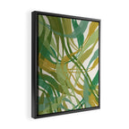 Green Twist - Modern Art Print Framed Canvas Print Gallery Image 2