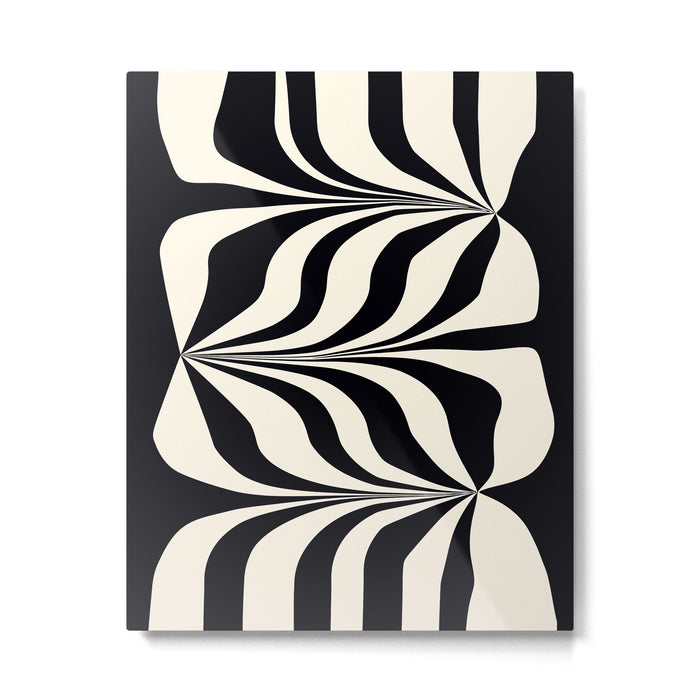 High Contrast #2 - Modern Art Print Metal Print Gallery Image 1