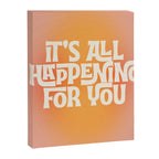It's All Happening For You - Modern Art Print Canvas Print Gallery Image 3
