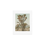 Joshua Tree With Crow - Modern Fine Art Photograph Art Print Gallery Image 1