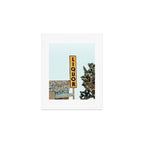 Liquor Sign - Retro Art Print Art Print Gallery Image 1