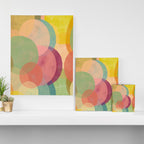 Mid Century Abstract Art Print - Organic Abstract #6 Canvas Print Gallery Image 3