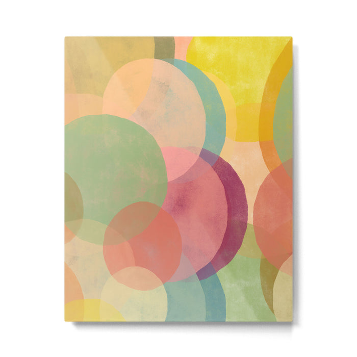Mid Century Abstract Art Print - Organic Abstract #6 Metal Print Gallery Image 1