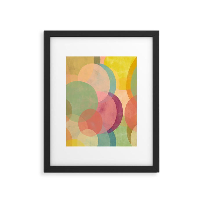 Mid Century Abstract Art Print - Organic Abstract #6 Framed Art Print Gallery Image 1