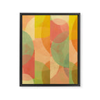 Mid-Century Abstract Art Print - Organic Abstract #1 Framed Canvas Print Gallery Image 6