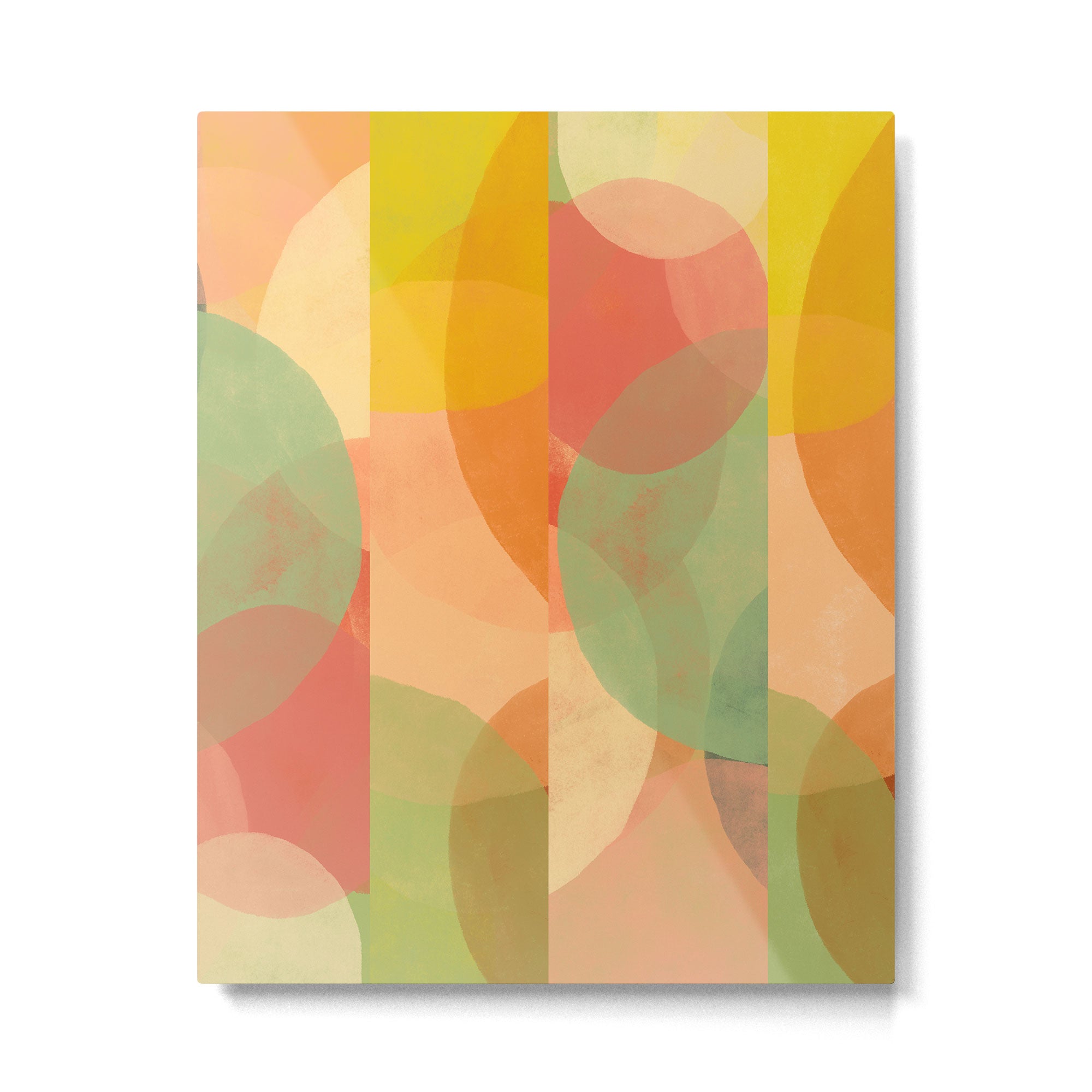 Mid-Century Abstract Art Print - Organic Abstract #1 Metal Print Gallery Image 4