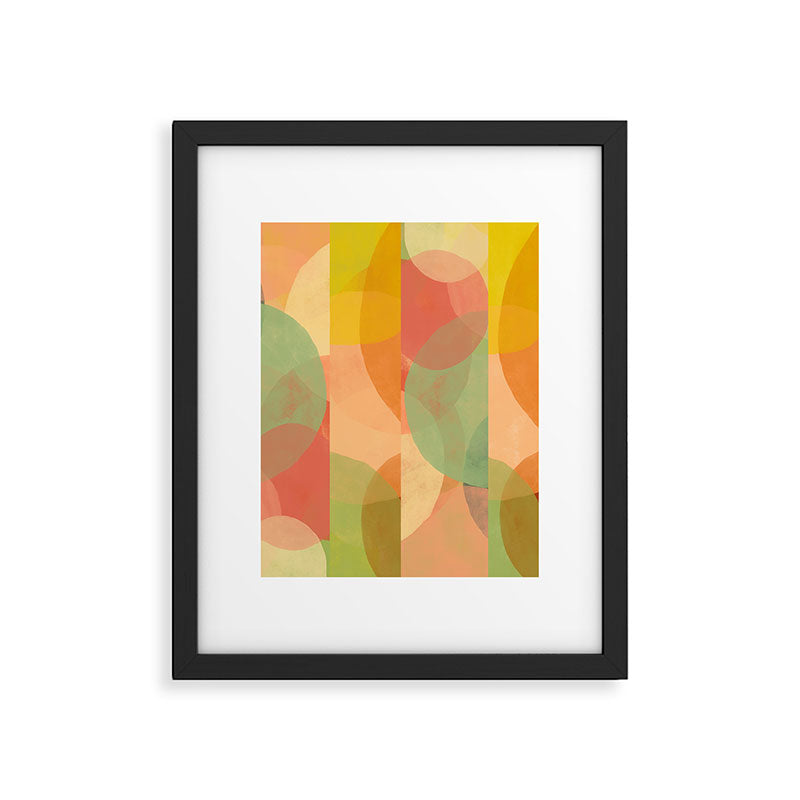 Mid-Century Abstract Art Print - Organic Abstract #1 Framed Art Print Gallery Image 5