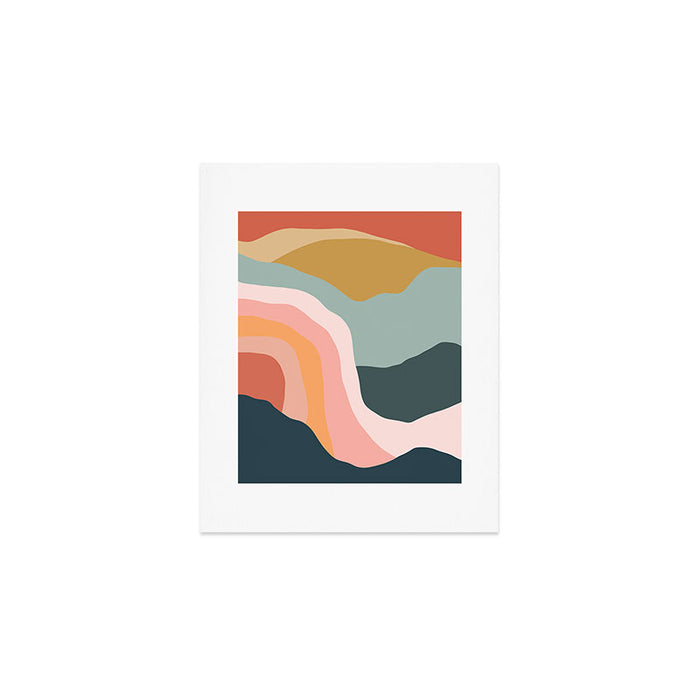 Minimal Landscape #9 - Modern Art Print Art Print Gallery Image 1