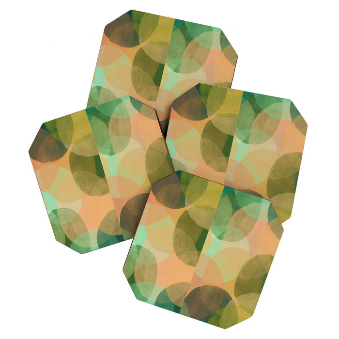 Modern Abstract Art Print - Organic Abstract #10 Coaster Gallery Image 1