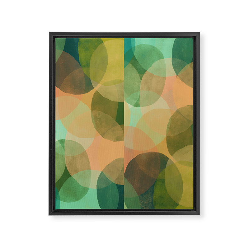 Modern Abstract Art Print - Organic Abstract #10 Framed Canvas Print Gallery Image 6