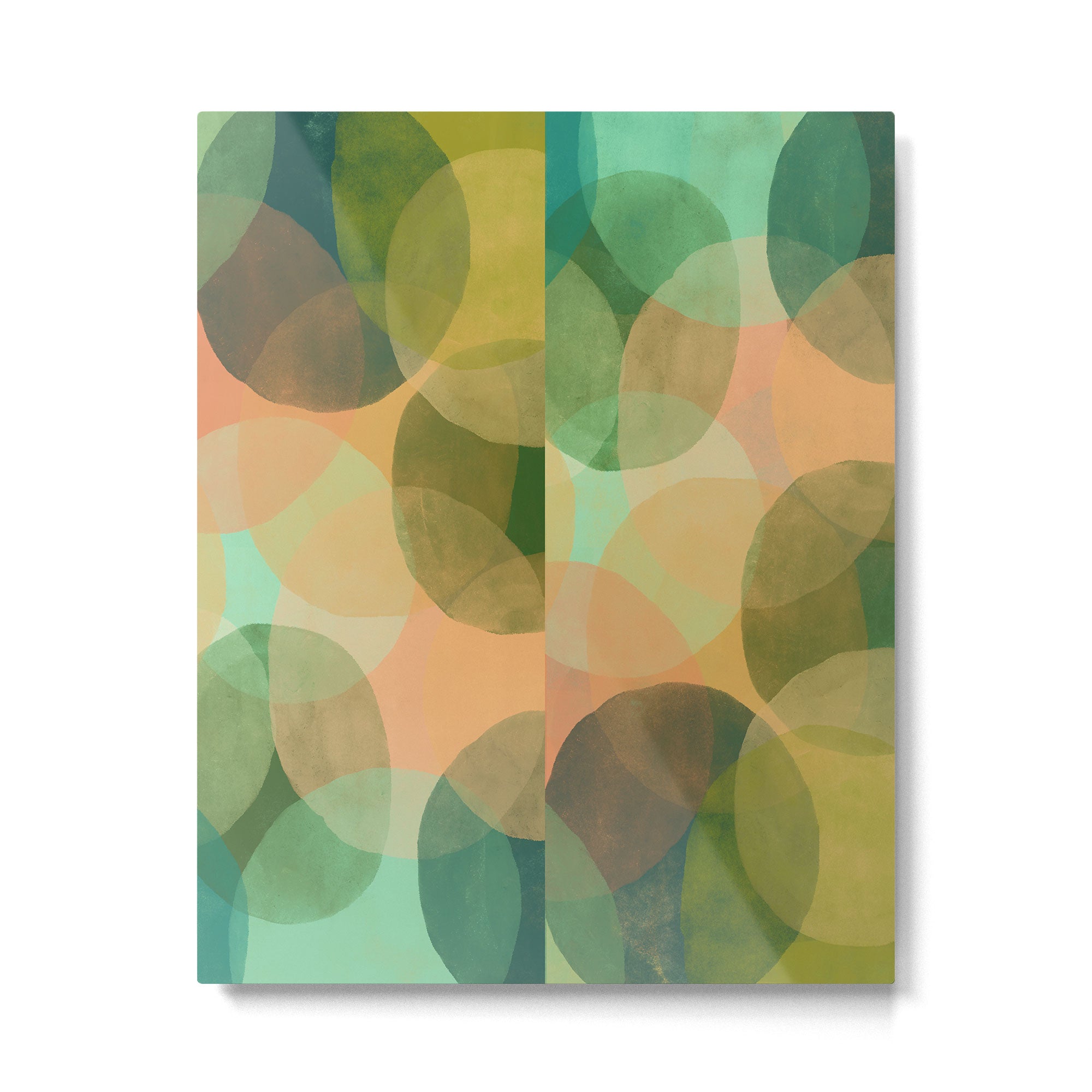 Modern Abstract Art Print - Organic Abstract #10 Metal Print Gallery Image 4