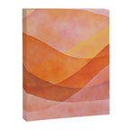 Modern Abstract Art Print - Watercolor Mountain #8 Canvas Print Gallery Image 8