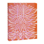 Modern Botanical Art Print - Coral Palm #1 Canvas Print Gallery Image 6