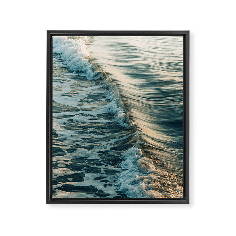 Modern Coastal Photograph - Seascape #1 Framed Canvas Print Gallery Image 6