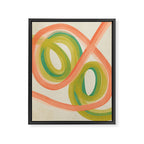 Modern Painting - Spring Abstract #1 Framed Canvas Print Gallery Image 6