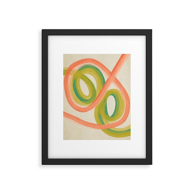 Modern Painting - Spring Abstract #1 Framed Art Print Gallery Image 5