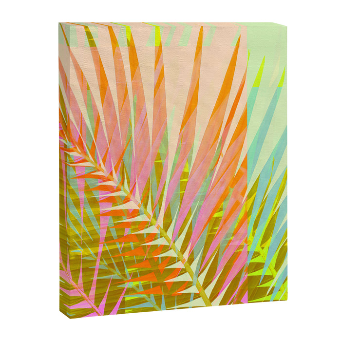 Modern Tropical Print - Sun Burn #4 Canvas Print Gallery Image 1