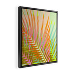 Modern Tropical Print - Sun Burn #4 Framed Canvas Print Gallery Image 2