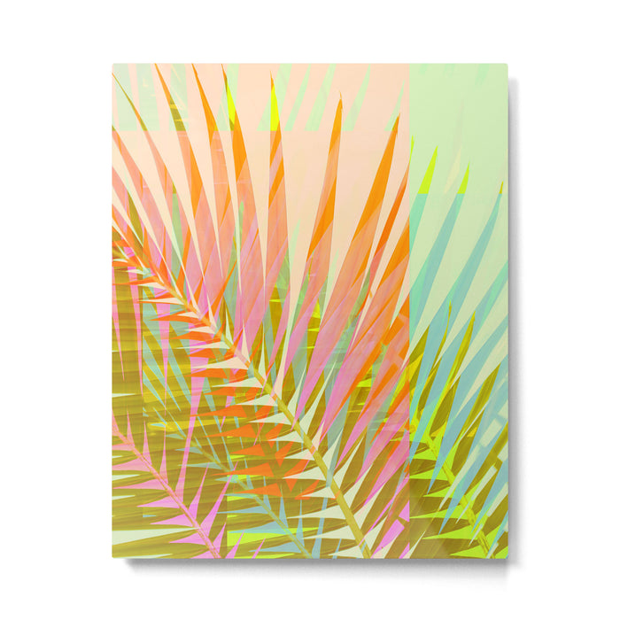 Modern Tropical Print - Sun Burn #4 Metal Print Gallery Image 1