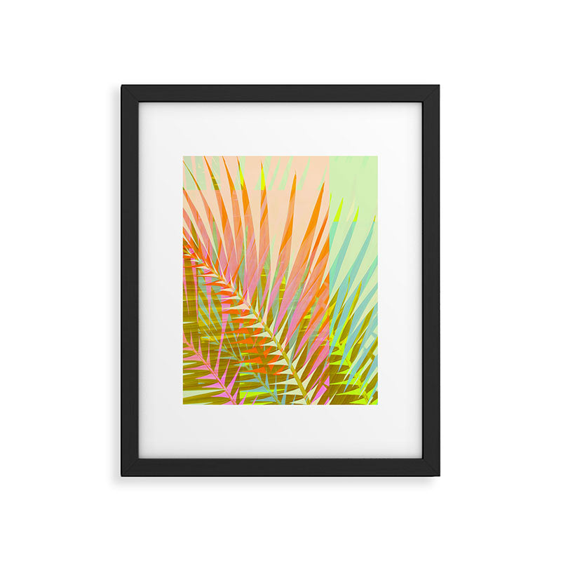 Modern Tropical Print - Sun Burn #4 Framed Art Print Gallery Image 5