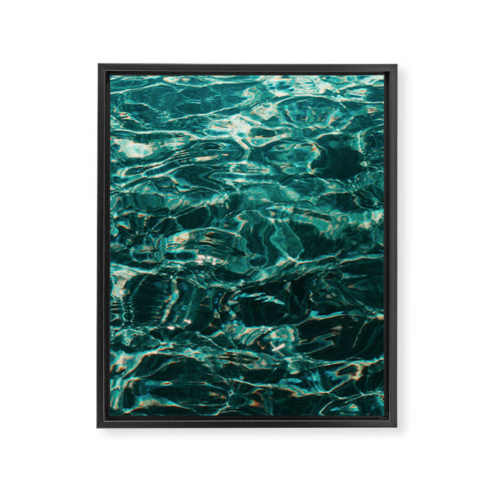 Natatorium #7 Framed Canvas Print Gallery Image 1