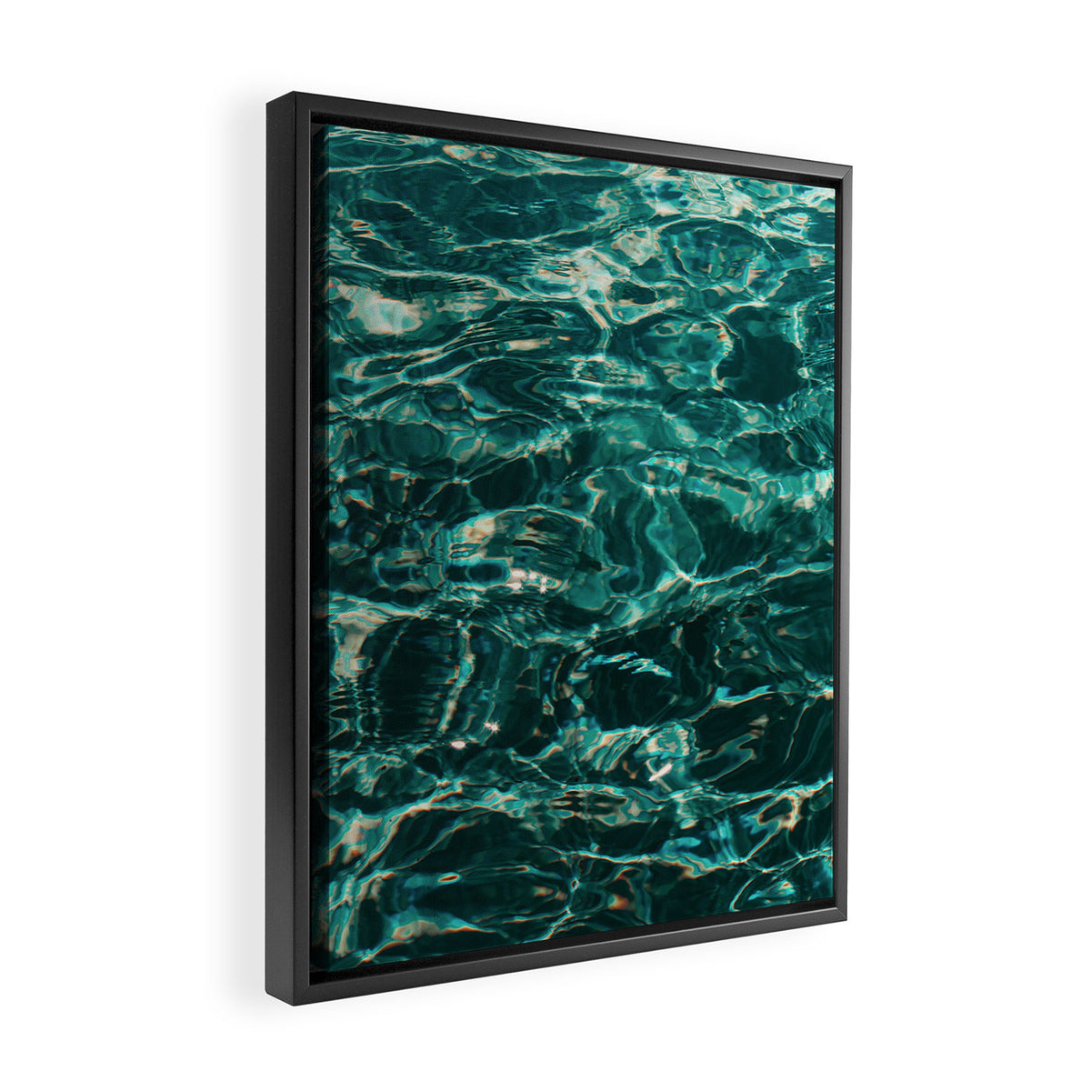 Natatorium #7 Framed Canvas Print Gallery Image 2