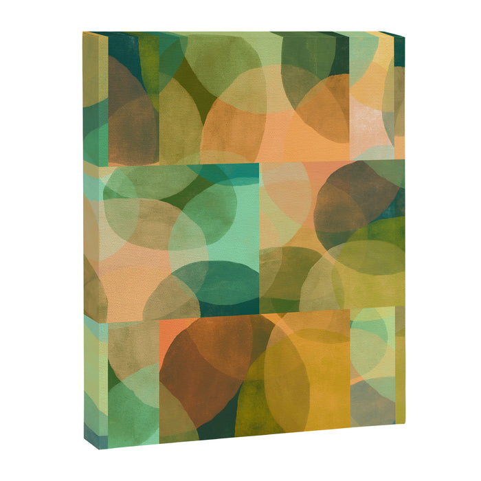 Organica Abstract 9 - Modern Abstract Art Print Canvas Print Gallery Image 1