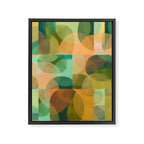 Organica Abstract 9 - Modern Abstract Art Print Framed Canvas Print Gallery Image 8
