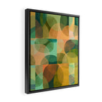 Organica Abstract 9 - Modern Abstract Art Print Framed Canvas Print Gallery Image 2