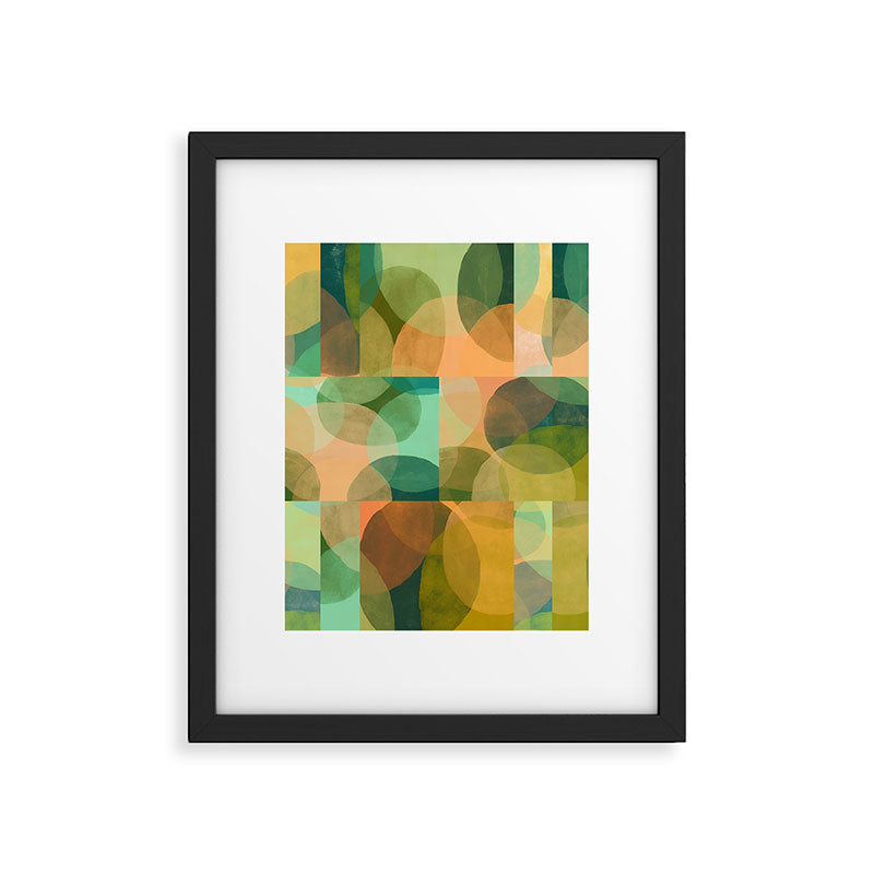 Organica Abstract 9 - Modern Abstract Art Print Framed Art Print Gallery Image 6