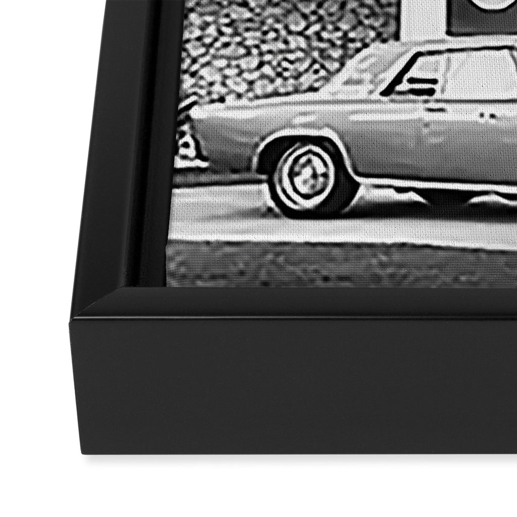 Palm Springs Classic Framed Canvas Print Gallery Image 3