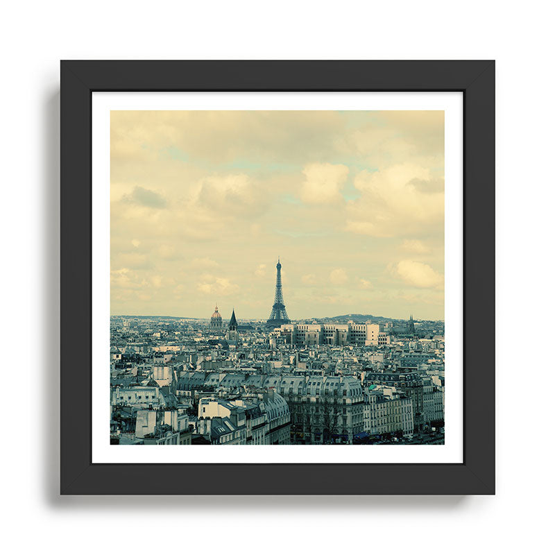 Paris In Blue Framed Art Print Gallery Image 1