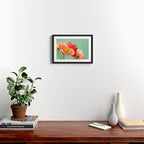 Pastel Poppy #1 Framed Art Print Gallery Image 2