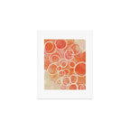 Pink Bubble - Modern Abstract Art Print Art Print Gallery Image 1