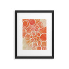 Pink Bubble - Modern Abstract Art Print Framed Art Print Gallery Image 5