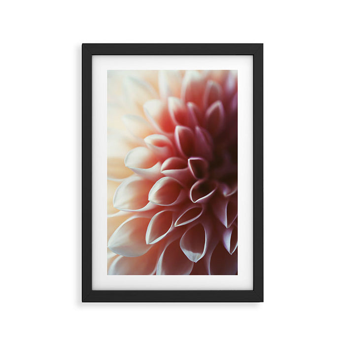Pink Dahlia #1 Framed Art Print Gallery Image 1