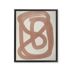 Pink Lines #1 Framed Canvas Print Gallery Image 6