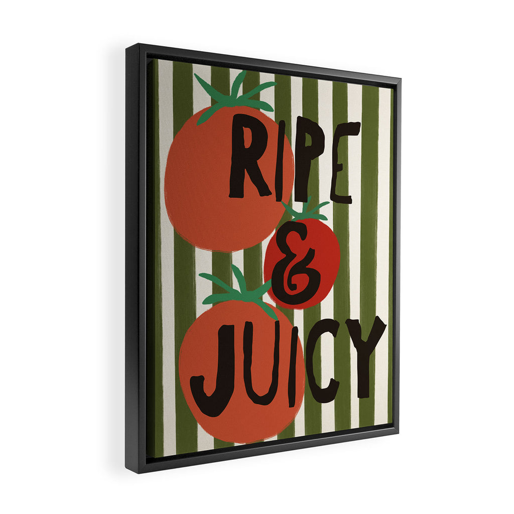 Retro Kitchen Print - Ripe and Juicy Framed Canvas Print Gallery Image 2