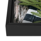 Rosemary Stripe Framed Canvas Print Gallery Image 3