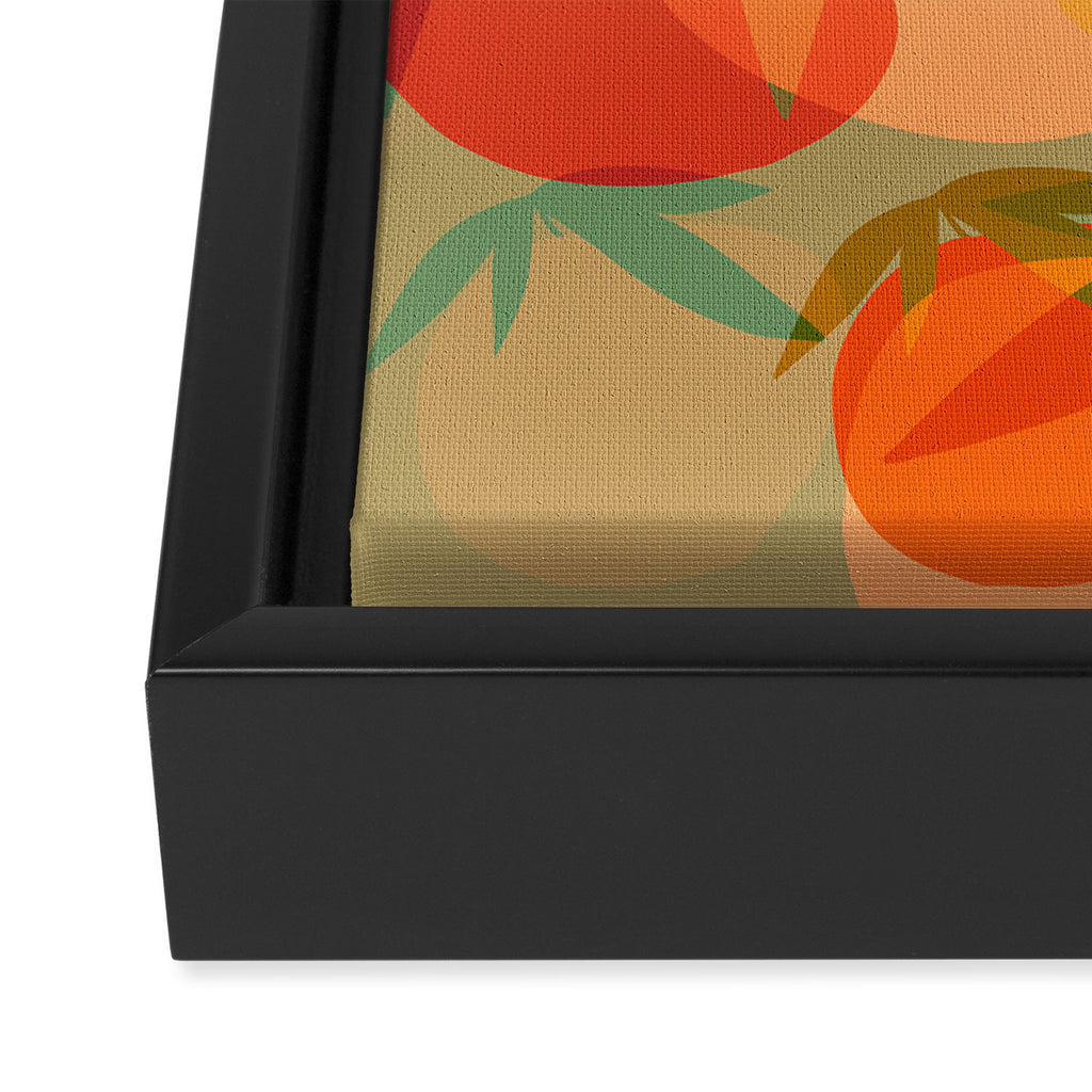 Spring Citrus #1 - Modern Art Print Framed Canvas Print Gallery Image 3