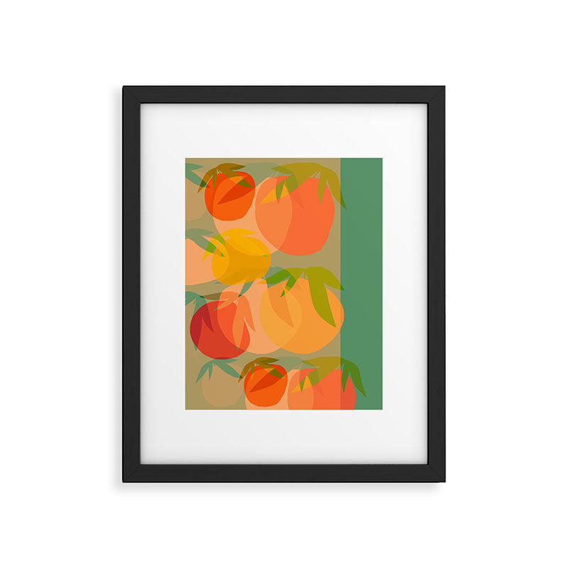 Spring Citrus #1 - Modern Art Print Framed Art Print Gallery Image 5