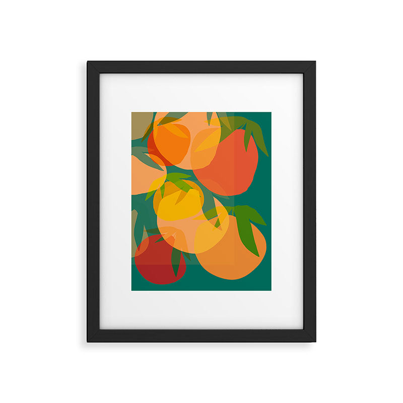 Spring Citrus #2 - Modern Art Print Framed Art Print Gallery Image 5